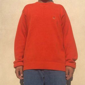 Orange Tommy Hilfiger Crewneck